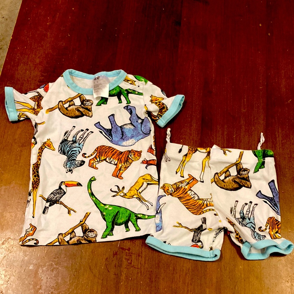 H&M adorable animal print pjs